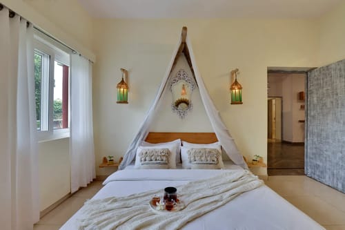 Luxe FarmAcre | Pet-friendly 4-BHK Villa With Private Pool, Garden & Terrace – 4 bedroom villa in Delhi-ncr, Haryana