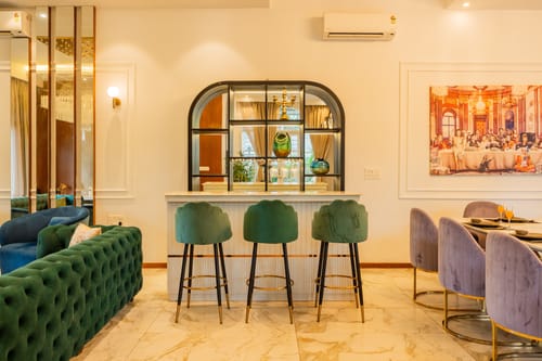 Casa Ritzy | Indo-Portuguese 5-BHK Villa With Private Pool & Lift Near Popular Beaches – 5 bedroom villa in North Goa, Goa