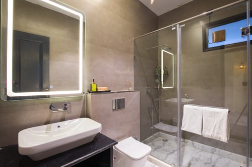 Ibiza | Luxe 4-BHK Farmhouse With Private Pool, Garden & Indoor Bar