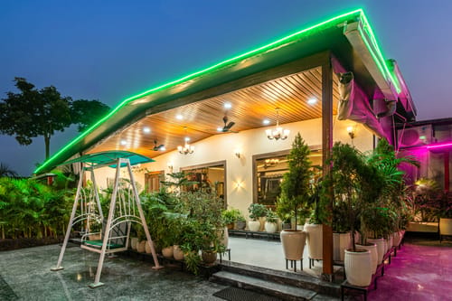 The Krishna Farmhouse | Countryside 4-BHK With Private Pool, Garden, Gazebo & Cricket Pitch – 3 bedroom villa in Delhi Ncr, Delhi