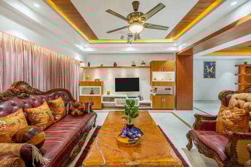 HSR Penthouse | Spacious 4-BHK Apartment with Living, Lounge Area, Study Room, Terrace & Balconies