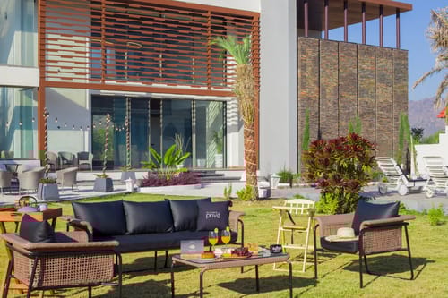 Kvanya Mansion | Regal 5-BHK Getaway With Pvt Pool, Home Theater, Gym & Garden