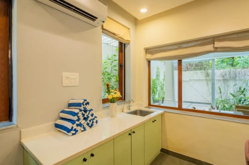 Villa Judiline | Elegant Pet-friendly 3-BHK Villa With Pvt Pool, Indoor Bar & Outdoor Sitting