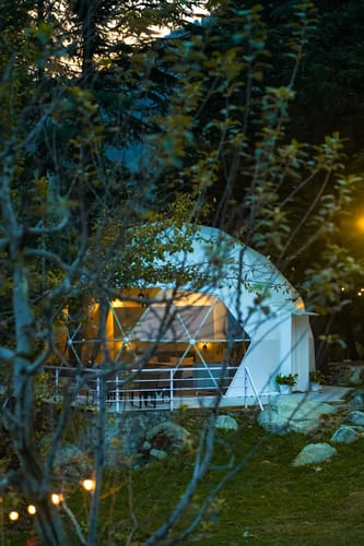 Imperial glamping dome 4