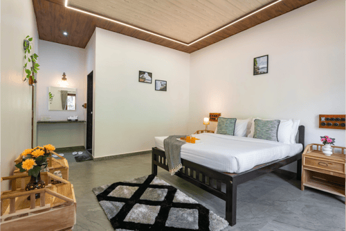 Cabanas Retreat | Tropical 5-BHK Escape Near Revdanda Beach With Private Pool, Garden & Outdoor Dining  – 5 bedroom villa in Alibaug, Maharashtra
