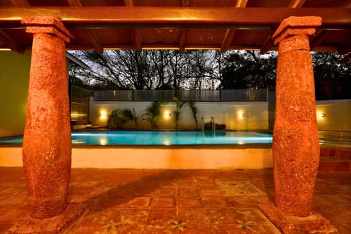 Terra Rosa | Portuguese-styled 4-BHK Villa With Private Pool, Garden, Veranda & Sit-out Area – 4 bedroom villa in North Goa, Goa