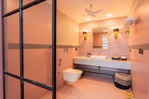 Purple Coral | Luxe 5-BHK Villa With Two Private Pools & Lift Near Chapora Fort