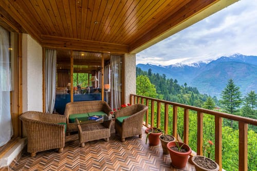 Maharaja Suite @ The Imperial Estate – 1 bedroom villa in Manali, Himachal Pradesh