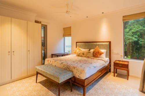 Kensho Daisy | Serene 5-BHK Villa With Private Pool, Common Pool, & Lift; Near Popular Beaches