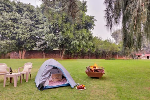 Luxe FarmAcre | Pet-friendly 4-BHK Villa With Private Pool, Garden & Terrace – 4 bedroom villa in Delhi-ncr, Haryana