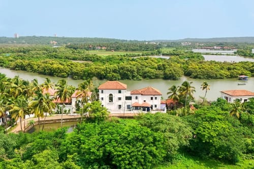 Villa Fleuve | 6-BHK Getaway By the River With Infinity Pool, Lift & Bar Lounge