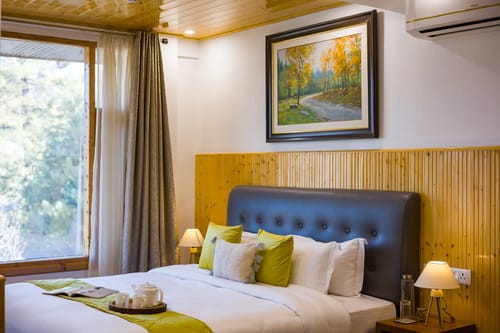 Lafu House Hearth | Serene Hillview Escape With Garden & Cabana – 1 bedroom villa in Shimla, Himachal Pradesh