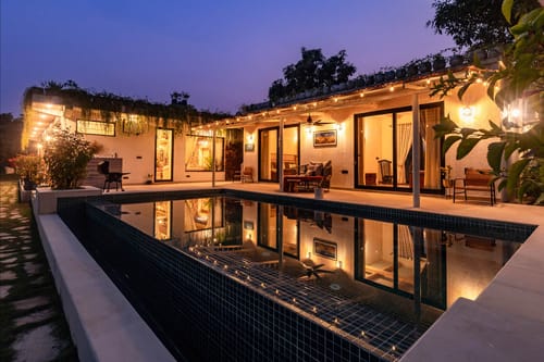 Bagaan Villa W/ Heated Pool, Golf Zone – 4 bedroom villa in Gurgaon, Haryana