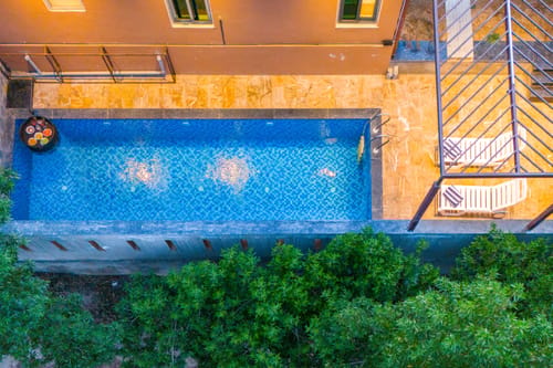 Jeevan Tara Villa | 3-BHK Pet-friendly Retreat: Private Pool, Garden & Scenic Views – 3 bedroom villa in Udaipur, Rajasthan