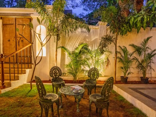 Samukha | Pet-friendly 4-BHK With Private Pool & Garden & Entertainment Lounge