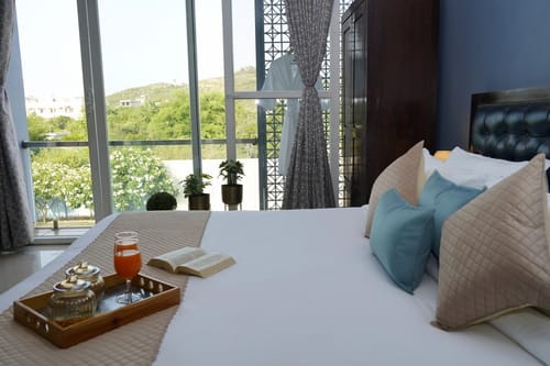 Bluebell | 2-BHK Villa With Private Pool, Vibrant Gardens, & Majestic Aravali Views – 2 bedroom villa in Udaipur, Rajasthan