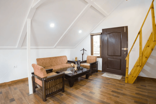 Madhuram Villa | Hillside Pet-Friendly 1-BHK Getaway With Attic, Balcony & Garden – 1 bedroom villa in Dehradun, Uttarakhand
