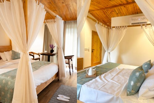 Maple House | Hillside 3-BHK Retreat with Private Pool, Jacuzzi, Open Pizzeria & Bonfire Area