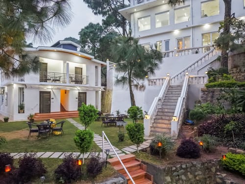 Stars and WindSongs | 1 Suite with Summer Pool, Private Balcony, Garden, Games, Restro & Hill Views