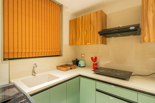 Kamerios Verano | 1-BHK | Common Rooftop Pool | Lift  – 1 bedroom villa in North Goa, Goa