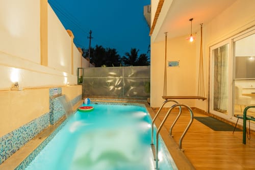 Cavalo Marinho | 3-BHK Boho Retreat with Private Pool & Terrace – 3 bedroom villa in North Goa, Goa