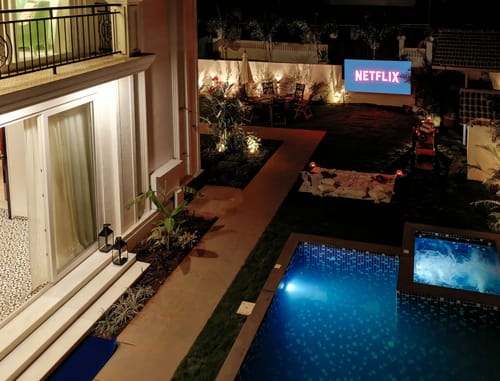 Fernweh | 4-BHK villa with Private Pool, Garden, Gazebo & Balcony