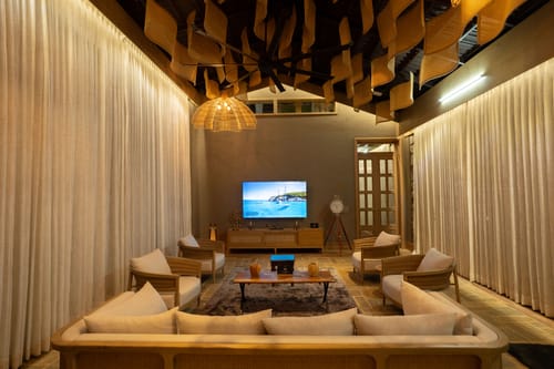 Tapovana Aroha | Pet-Friendly Boho Retreat with Luxury Tent, 2-BHK Villa , Moroccan-Style Pool, Firepit & Gardens – 3 bedroom villa in Bengaluru, Karnataka