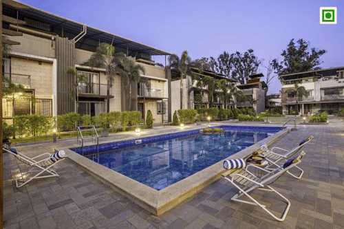 Rosalia | 3-BHK Villa With Shared Pool and Lawn | 5 km from Shree Narayani Dham Temple – 3 bedroom villa in Lonavala, Maharashtra