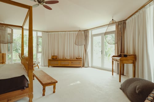 Bali Bay | 2 Balinese-Inspired 2-BHKs & 2 Boho Tents with a Shared Pool, Jacuzzi, Bar Lounge & Cabanas – 6 bedroom villa in Bengaluru, Karnataka