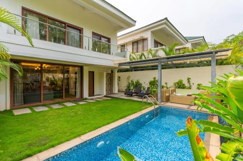 Azalea | Pet-friendly 3-BHK Villa With Private Pool, Garden & Bar