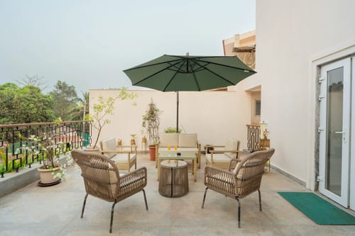 Cavalo Marinho | 3-BHK Boho Retreat with Private Pool & Terrace – 3 bedroom villa in North Goa, Goa
