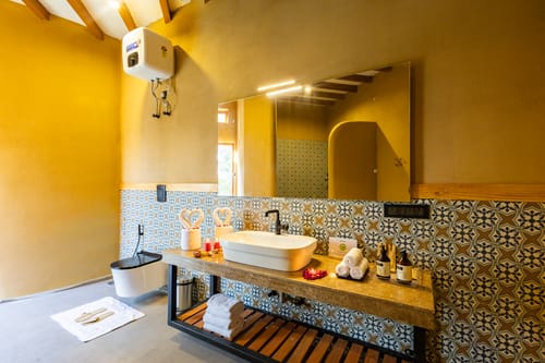 Aanandam Villas and Resort | Pet-friendly Cottage With Private Plunge Pool, Patio, Shared Pool Restro & Garden – 1 bedroom villa in Delhi Ncr, Delhi