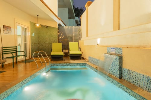 Cavalo Marinho | 3-BHK Boho Retreat with Private Pool & Terrace – 3 bedroom villa in North Goa, Goa