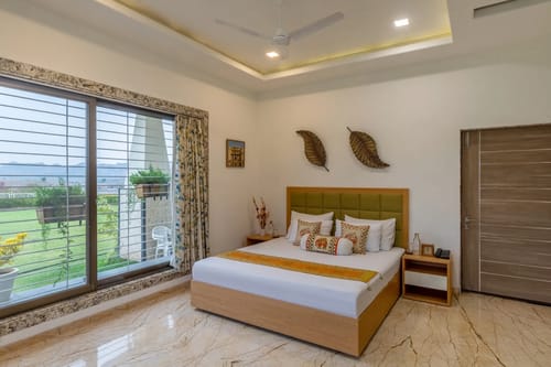 Shourya Celesta | Charming Hilltop 3-BHK Villa With Private Pool, Garden & Terrace – 3 bedroom villa in Udaipur, Rajasthan