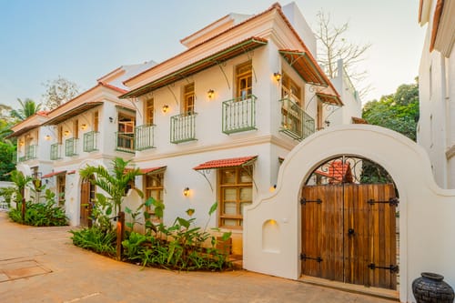 Amayah Tattva | 3- BHK Escape With Steam Room, Open-to-Sky Shower & Private Pool – 3 bedroom villa in North Goa, Goa