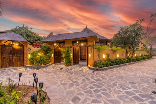 Majestic Mud House – 4 bedroom villa in Pushkar, Rajasthan
