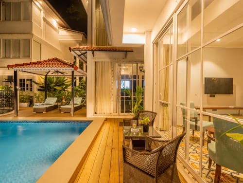 Suntuarios Casa Iris | 4-BHK | Pvt Pool | Jacuzzi | Gazebo – 4 bedroom villa in North Goa, Goa