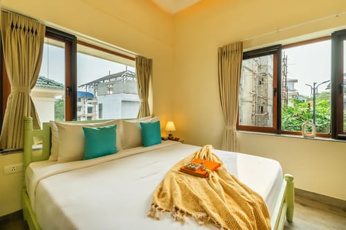Villa Judiline | Elegant Pet-friendly 3-BHK Villa With Pvt Pool, Indoor Bar & Outdoor Sitting – 3 bedroom villa in North Goa, Goa