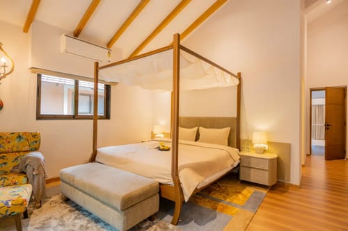 Villa Shai | 4-BHK | Pvt Pool | Gazebo | Entertainment Lounge – 4 bedroom villa in North Goa, Goa