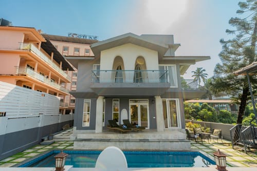 Casa Mandala  | 4-BHK villa  with Private pool and Garden area  | 5 min  away from Candolim beach – 4 bedroom villa in North Goa, Goa