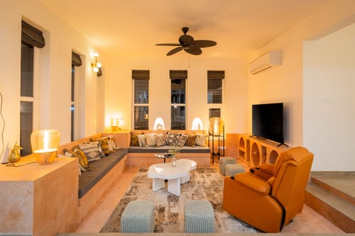 Casa Mandala  | 4-BHK villa  with Private pool and Garden area  | 5 min  away from Candolim beach – 4 bedroom villa in North Goa, Goa