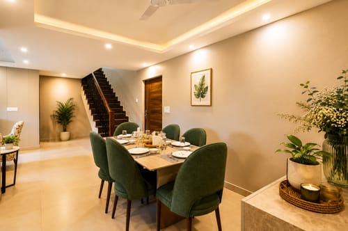 Veera Marina | 3-BHK Penthouse With Terrace, Common Pools & Lift, Near Candolim Beach – 3 bedroom villa in North Goa, Goa