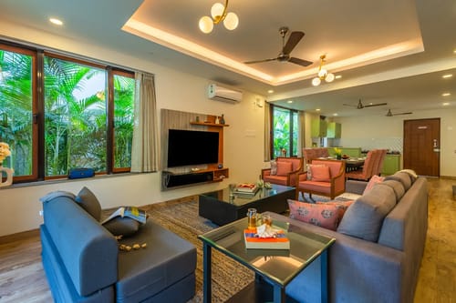 Azalea | Pet-friendly 3-BHK Villa With Private Pool, Garden & Bar – 3 bedroom villa in North Goa, Goa