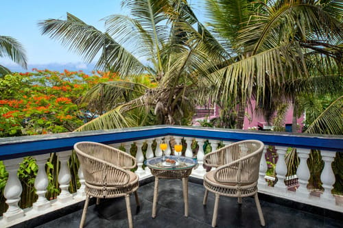 Tarika’s Santorini Hideaway – 3 bedroom villa in South Goa, Goa
