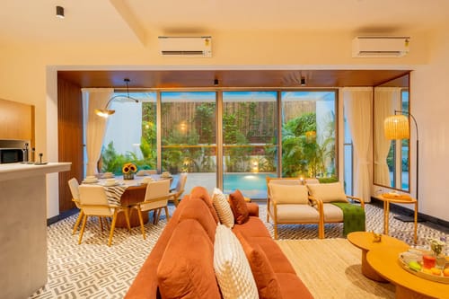 Mirai Taurus |  3-BHK | Pvt Pool | Skylights – 3 bedroom villa in North Goa, Goa