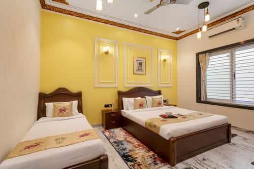 Lakemount | 2-BHK Getaway with Private Pool, Open-Air Gazebo & Terrace At Fatehsagar Lake – 2 bedroom villa in Udaipur, Rajasthan
