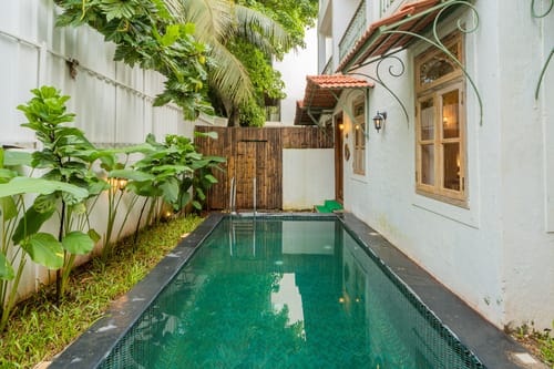 Amayah Vayu | 6-BHK Indo-Portuguese Escape With Common Pool – 6 bedroom villa in North Goa, Goa