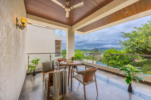 RK Villa | 4-BHK Hideaway with Private Pool, Sit-Out & 360° Panoramic Views, Close to Korigad Fort – 4 bedroom villa in Lonavala, Maharashtra