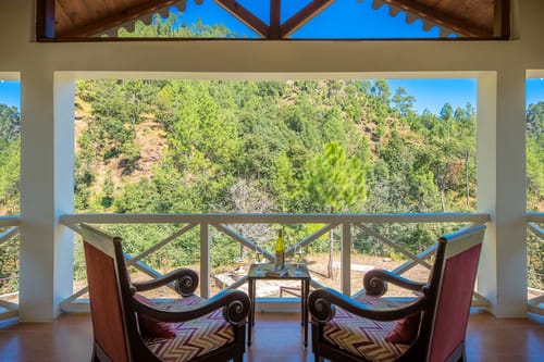 Hollyhock Cottage - Ramgarh – 3 bedroom villa in Mukteshwar, Uttarakhand