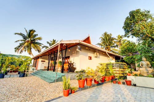 Breeze and Grains Resort | 3-BHK Vacation Home With Outdoor Patios & Chinese Wok Zone – 3 bedroom villa in Alappuzha, Kerala